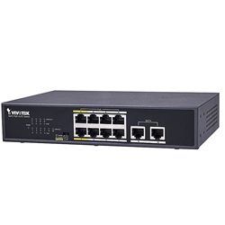 8xFE POE+2FE UTP Switch