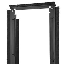 Air Baffle WH 600×2000, RAL 9005 to suit TS-IT Mount Frame