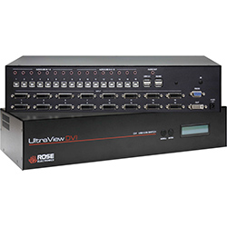 16-port DVI/USB/Audio KVM Switch