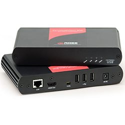 CrystalView-HD6, KVM Extender, HDMI Video, USB2.0, 1920×1200, CATx, 330ft (100m)