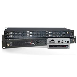 CrystalView HDT, 6 Bay Chassis for up to 6x HDBaseT TX Cards (Add-on POE PSU if required)