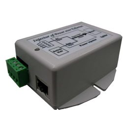 Single Port 18-28VAC Input, 48VDC 16.8 Watt, 802.3af