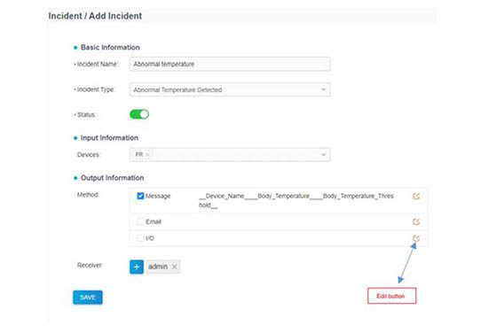 VIVOTEK Incident Reports and Event Actions