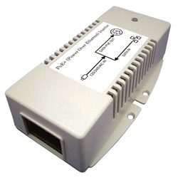 MIT-33G-56BNN 56V Gigabit PoE Injector with 56V/50W Output and Surge Protection