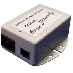 MIT-77G-18BNNN 18V Gigabit PoE Injector with 18V 1A Output and Surge Protection