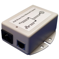 MIT-77G-24BNNN 24V Gigabit PoE Injector with 24V 0.8A Output and Surge Protection