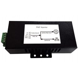 MIT-96T-A2456BDNM AC/DC Gigabit PoE Injector