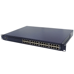 PSE-616R Rack mounted 16-port Gigabit PoE Injector with Remote control management
