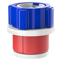 Fiber Optic Simplex Plug, Size 2.00″ | 50mm, Port 0.25″ – 0.51″ | 6.35mm – 12.95mm