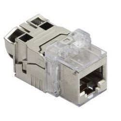 Connection Module Cat. 6A EL, 1xRJ45/s, Keystone