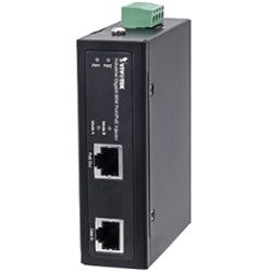 Industrial Gigabit 95W POH Injector, 48-56VDC Input, -40¦C to +75¦C