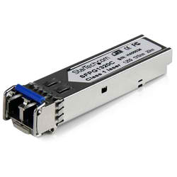 1 GigE SFP Transceiver Module, Single Mode, LC 1310nm, 10Km, I-Temp (Keyed),