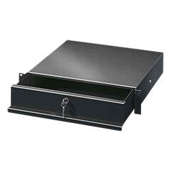 Pull Out Drawer 19" 2U D427 RAL9005
