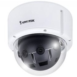 Outdoor Vandal Dome, 12M 180# Panoramic, (4x3M sensors), 7fps, H.264/MJP EG