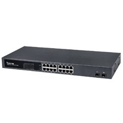 24XGE POE+2xGE SFP Switch