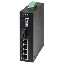Industrial 4xFE PoE + 1xFE SC Single-Mode 30KM Switch