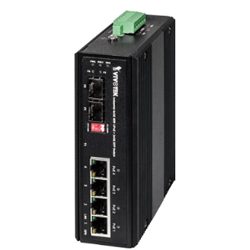Industrial 4xGE 60W UPoE + 2xGE SFP Switch