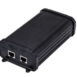 Indoor IEEE802.3at 60W Gigabit UPoE Injector