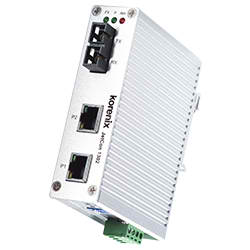 JetCon 1302-s Dual Industrial Ethernet to Dual SC SMF Convertor