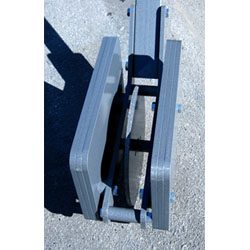 The TeraSpan packing wheel is designed to effectively compact backfill material (usually a premium grade of cold asphalt) in a microtrench.
