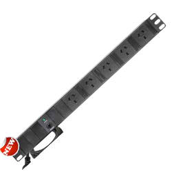 10 Way Horizontal PDU AUS x 10A GPO/10A CB W/10A Moulded Plug 2RU 3m Lead