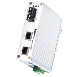 JetCon 1302-m Dual Industrial Ethernet to Dual SC MMF Convertor