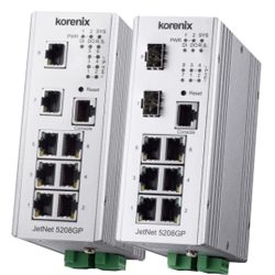 JetNet 5208GP-2F Managed PoE Switch