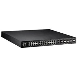 Industrial JetNet6528Gf 24x Gb 4x 1Gb SFP L3 Rack Mount