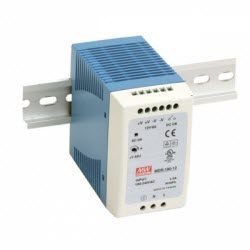 Industrial DIN Mounted, 100Watt, 12VDC