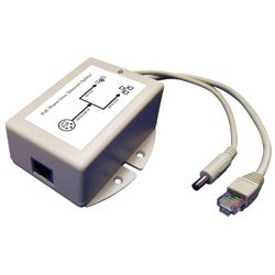 25W 24VDC 802.3at PoE Splitter with Operation Temperature -40C~+70C