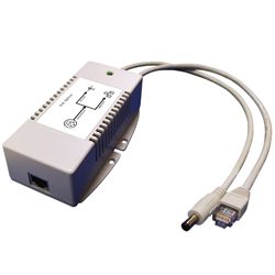 MIT-24G-5224A DC/AC PoE Splitter, 48V PoE Input