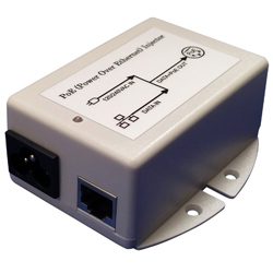 MIT-77G-48BDNN 48V Gigabit PoE Injector with 48V 350mA Output