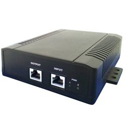 56V/90W Ultra High-power Gigabit PoE Injector with 48V DC Input, -40C~+70C, 802.3bt compliant