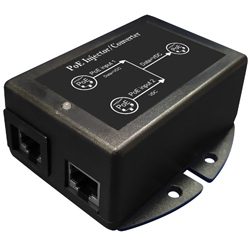 DC/DC Gigabit PoE Injector combine 2x 802.3at PoE to 1x 70W 802.3bt compliant PoE, -40C~+70C