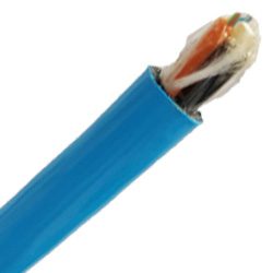 OFC 6 Core OM3/OS1 Composite Out LT Blue
