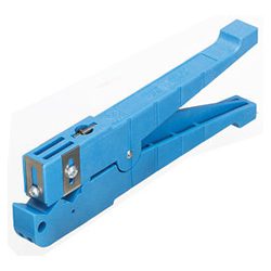Coaxial Cable Stripper 6.4-14.3mm OD - Large - Blue