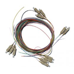 2 Mt SC OM1 Pigtails (Coloured 12 pack)