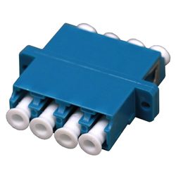 LC SM Quad Through Adapter
