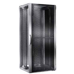 TS IT RAL7035 WHD 800x2000x600 42U,Solid Roof and Gland Plates, Glazed Front Door and Steel Rear Door and 19" Mounting Frame