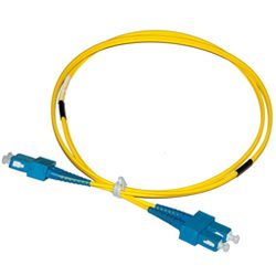10m SC-SC S/M Duplex Patch Lead