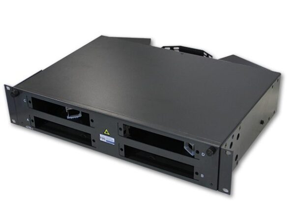 CoreLink Plus 2RU 4 Panel Fixed Entry Sliding Enclosure - Image 2