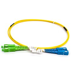 10m SCA-SC S/M Duplex Patch Lead