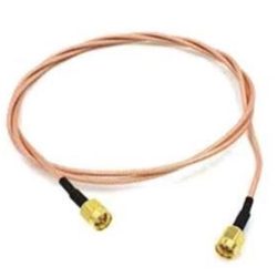 RP-SMA Male to RP-SMA Female, RG316, 1M, Washer 1 pcs