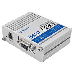 TRB142: 4G (CAT 1) Industrial Gateway with RS232 Interface