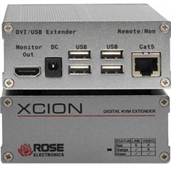 Xcion HDMI KVM Extender Kit with Matrix Switching option. CATx cable distance up to 150m