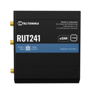 RUT241 eSIM 4G (Cat4) Industrial Router