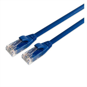 Cat 6 UTP RJ45 LSZH Copper Patch Lead 0.5m - Blue