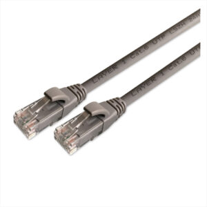 Cat 6 UTP RJ45 LSZH Copper Patch Lead 0.5m - Grey