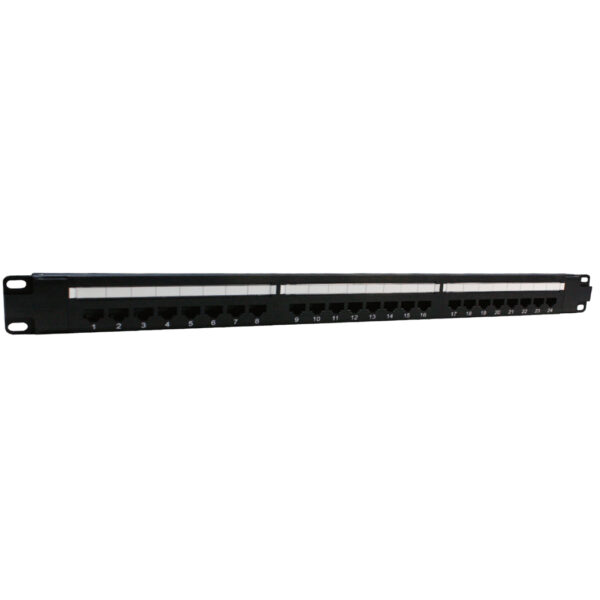 Cat 6 UTP Loaded Patch Panel w/Rear Cable Minder - Image 2