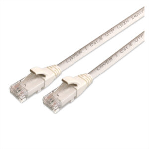 Cat 6 UTP RJ45 LSZH Copper Patch Lead 0.5m - White